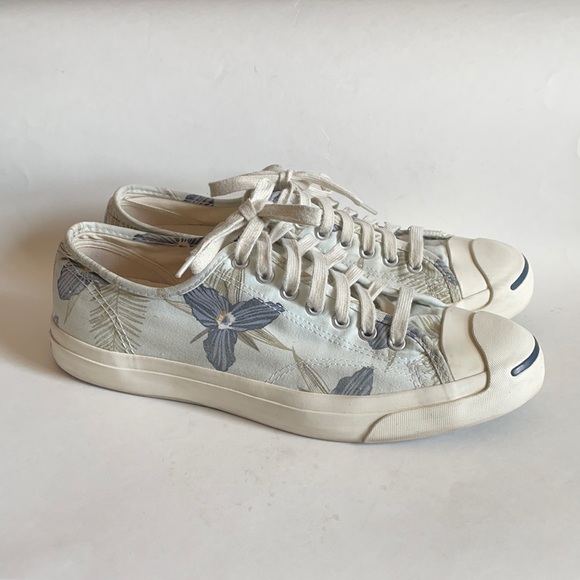 converse jack purcell floral hawaiian sneakers
